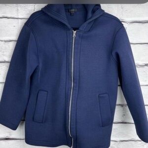 J. Crew Scuba Neoprene jacket - navy blue size XXS